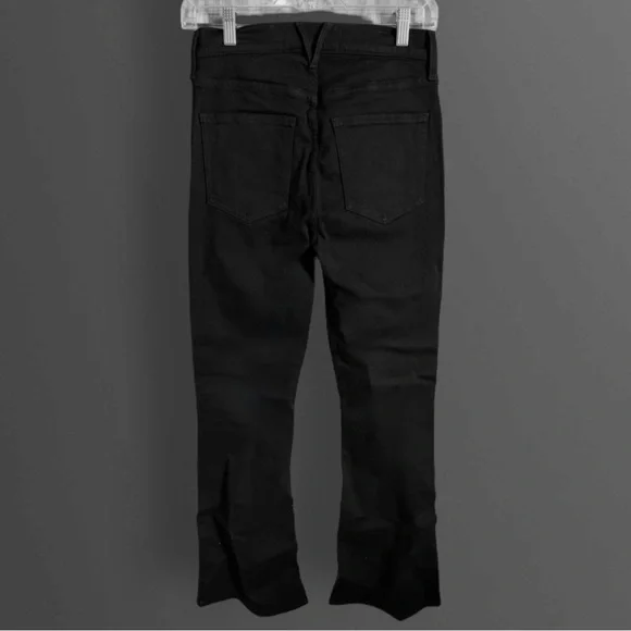 Veronica Beard Jeans Onyx Beverly Skinny Flare High Rise Sz 4 - Picture 5 of 6